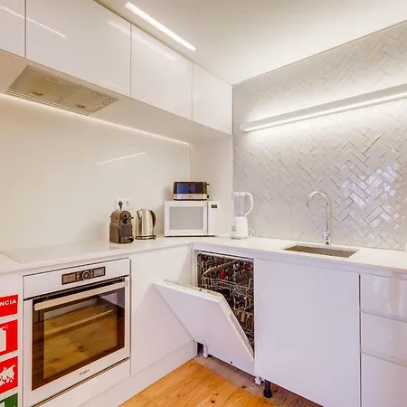 아파트 Akicity Mouraria Foliage 리스본